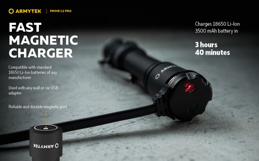 Zaklamp Armytek Prime C2 Pro v4 Warm Light