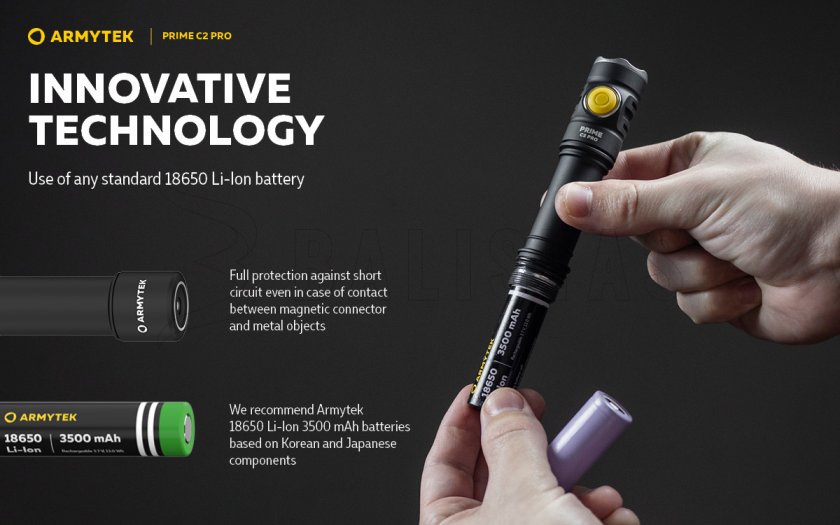 Zaklamp Armytek Prime C2 Pro v4 Warm Light