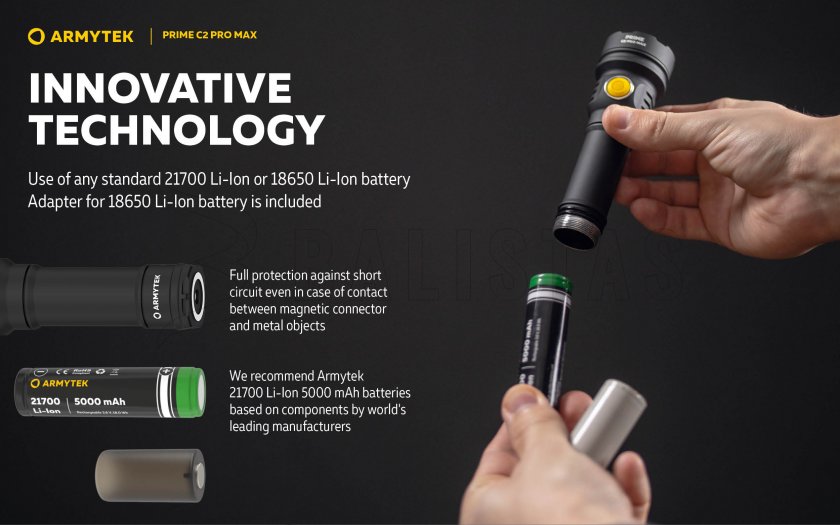 Svítilna Armytek Prime C2 Pro Max Warm Light