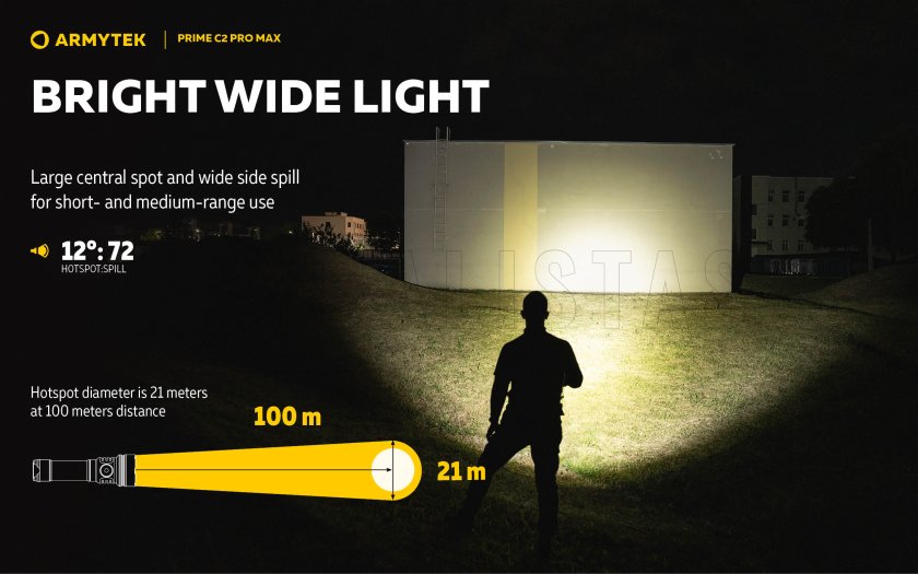 Svítilna Armytek Prime C2 Pro Max Warm Light