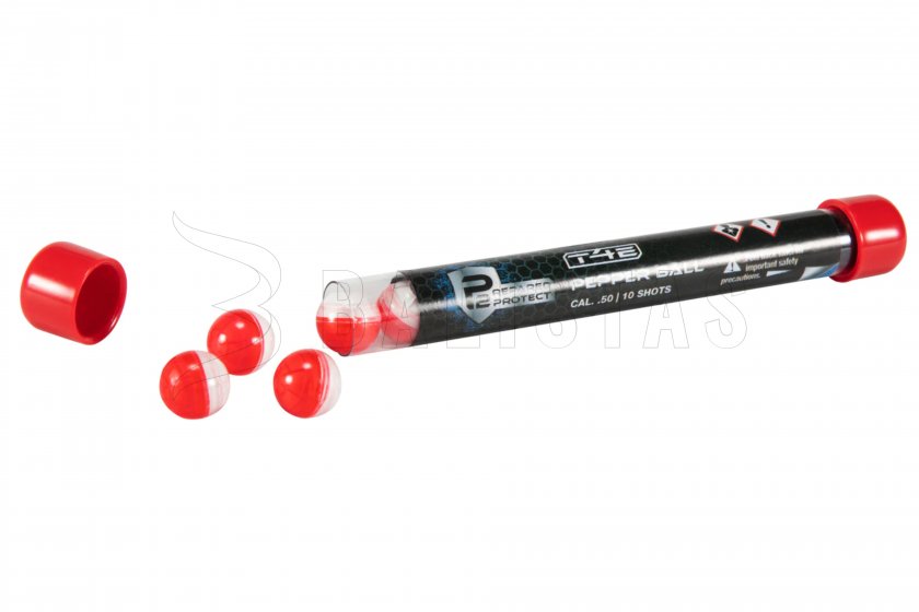 Billes RAM T4E cal.68 au poivre 10 pcs