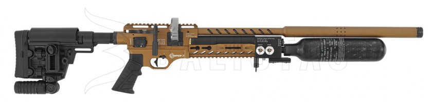 Carabine à air comprimé Hatsan Factor Sniper L 6,35mm FDE