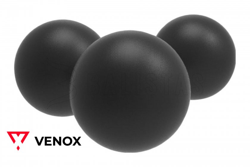 Billes RAM Venox cal.50 en caoutchouc RUB 10 pcs