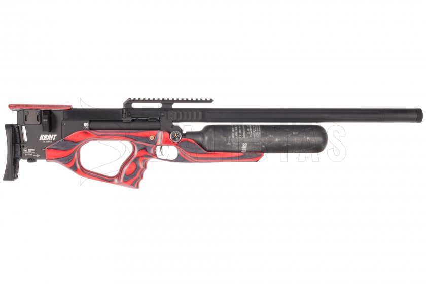 Luchtgeweer AirMaks Krait WX 700cc 5,5mm Red Lamino