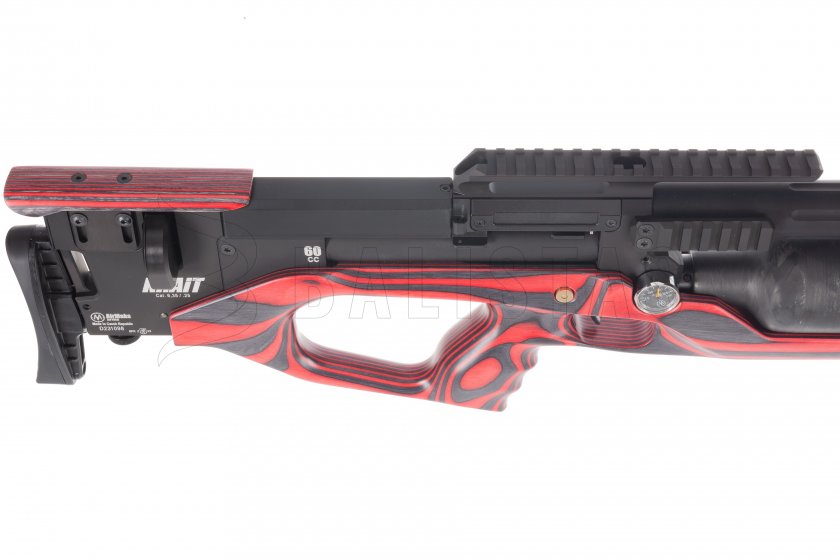 Luchtgeweer AirMaks Krait WX 700cc 5,5mm Red Lamino