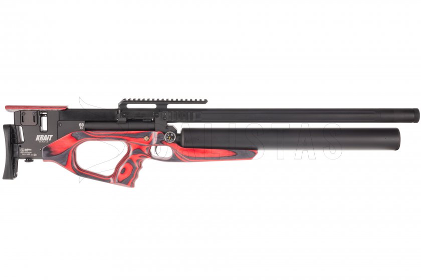 Luchtbuks AirMaks Krait WX Tube 6,35mm Red Lamino