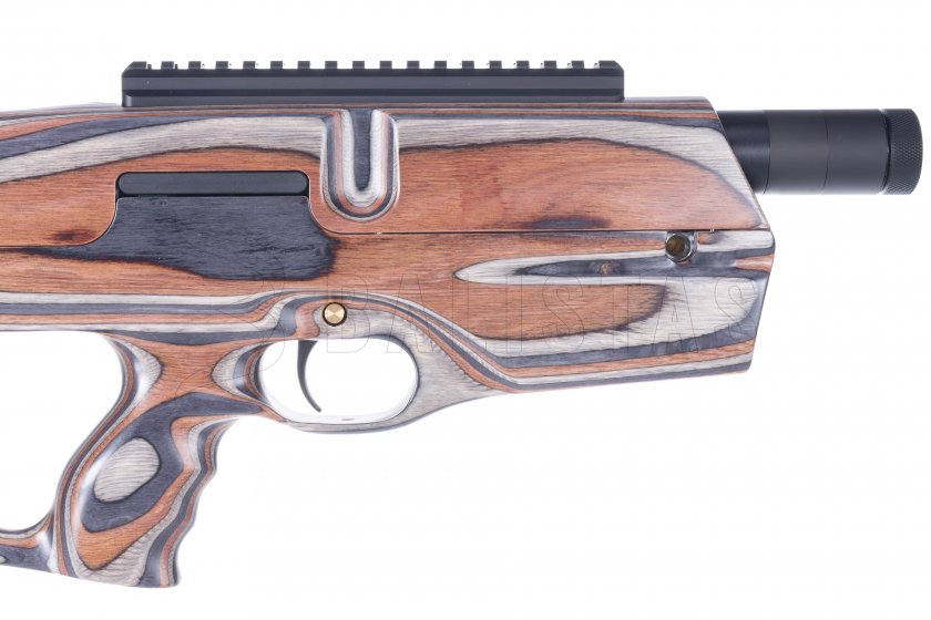 Luchtgeweer AirMaks Caiman 6,35mm GREY/BROWN lamino