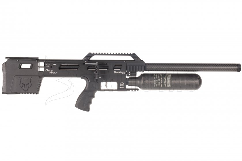 Carabine à air comprimé Daystate Delta Wolf HP Tactical 6,35mm Black (2022)