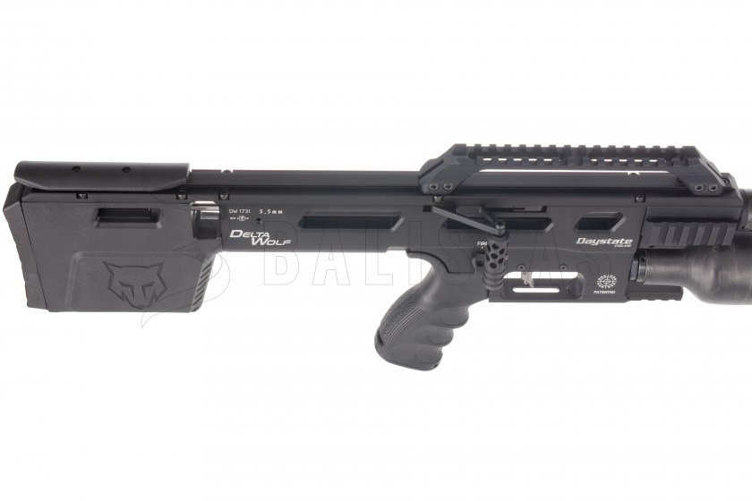 Carabine à air comprimé Daystate Delta Wolf HP Tactical 6,35mm Black (2022)