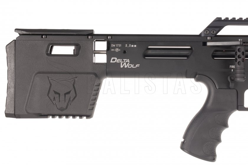 Carabine à air comprimé Daystate Delta Wolf HP Tactical 6,35mm Black (2022)