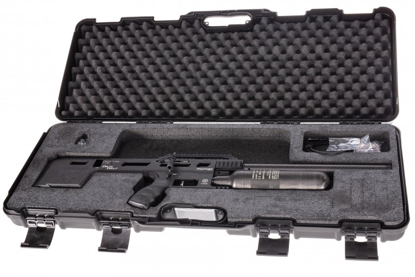 Carabine à air comprimé Daystate Delta Wolf HP Tactical 6,35mm Black (2022)