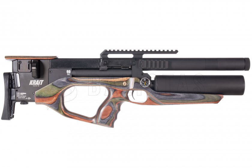 Carabine à air comprimé AirMaks Krait W Tube 5,5mm Forest Camo