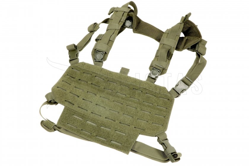 Licht tactisch vest Mil-Tec Chest Rig Groen