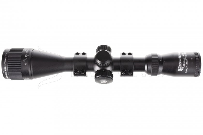 Lunette de tir Nikko Stirling MountMaster 3-9x40 1/2 Mildot AO IR