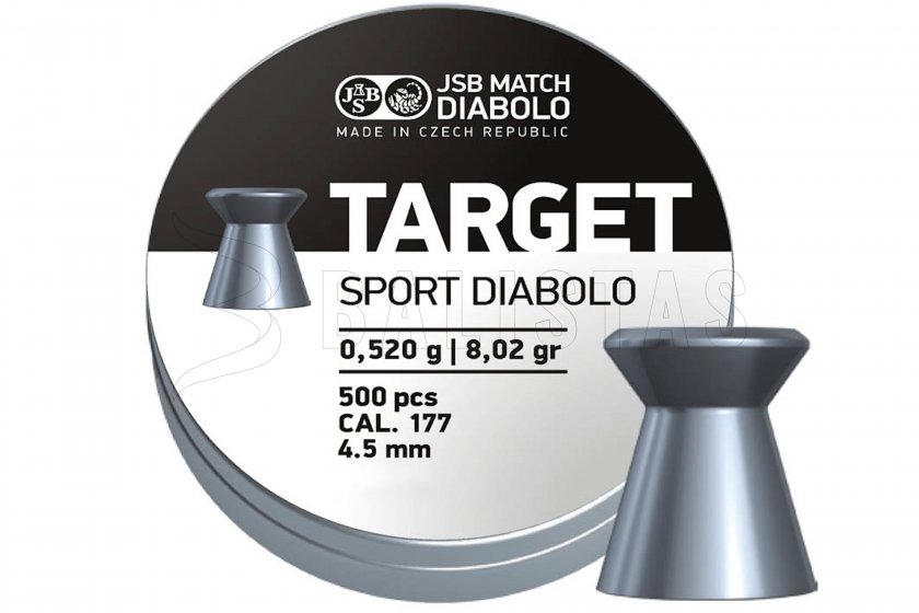 Diabolo JSB Target Sport 4,5mm 500pcs