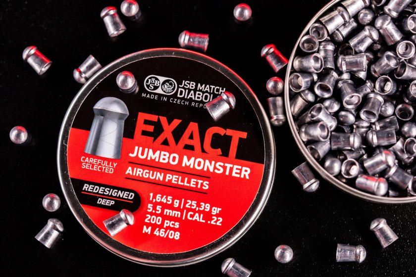Diabolo JSB Exact Jumbo Monster Redesigned DEEP 5,52mm 200st