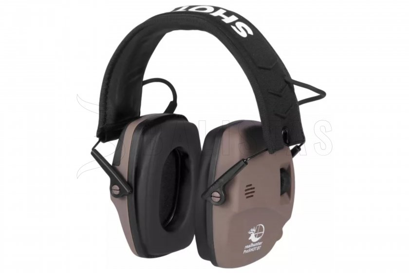 Koptelefoon RealHunter Active ProSHOT BT Bruin