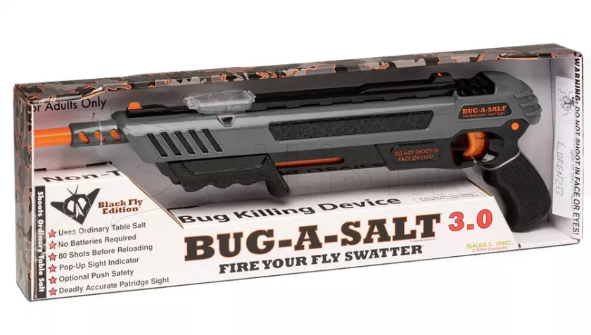 Fusil à sel Bug-A-Salt 3.0 Black Fly