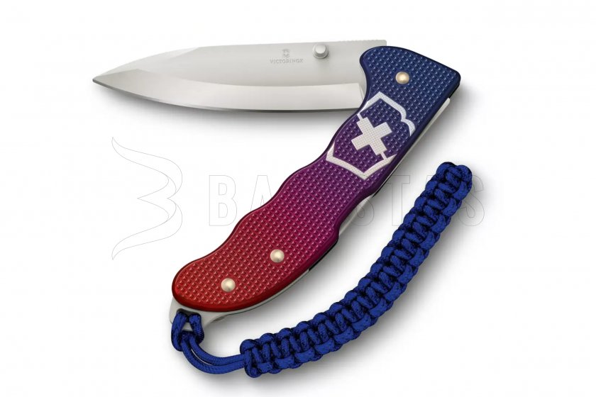 Mes Victorinox Evoke Alox blauw-rood
