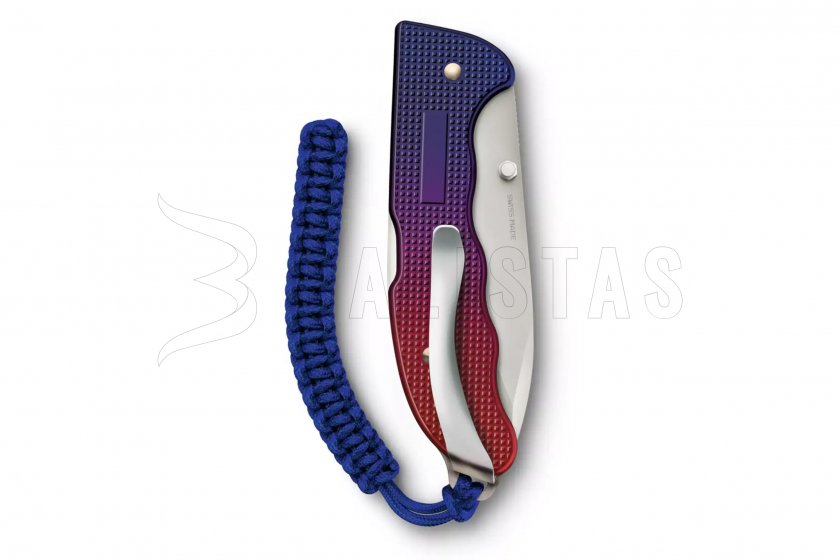 Mes Victorinox Evoke Alox blauw-rood