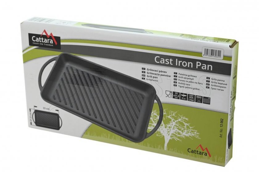 Grillpan met handgrepen LITINA 33x21,5cm
