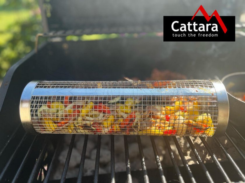 Grillrol rvs 9x30cm