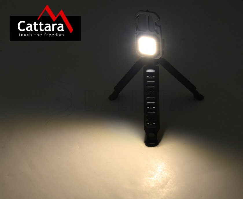 Lampe COB 600lm MULTI TRIPOD avec support