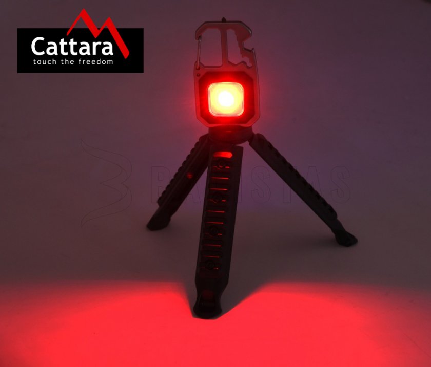 Lampe COB 600lm MULTI TRIPOD avec support