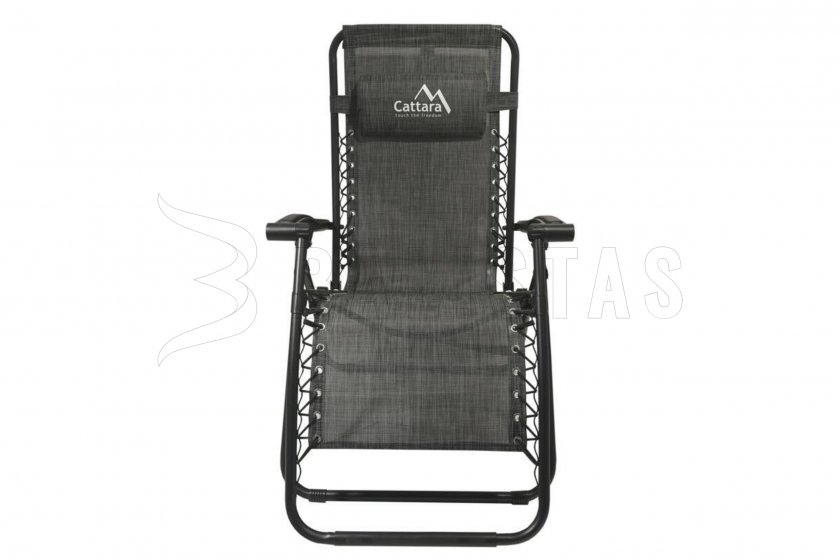Lit pliant/fauteuil ALICANTE anthracite