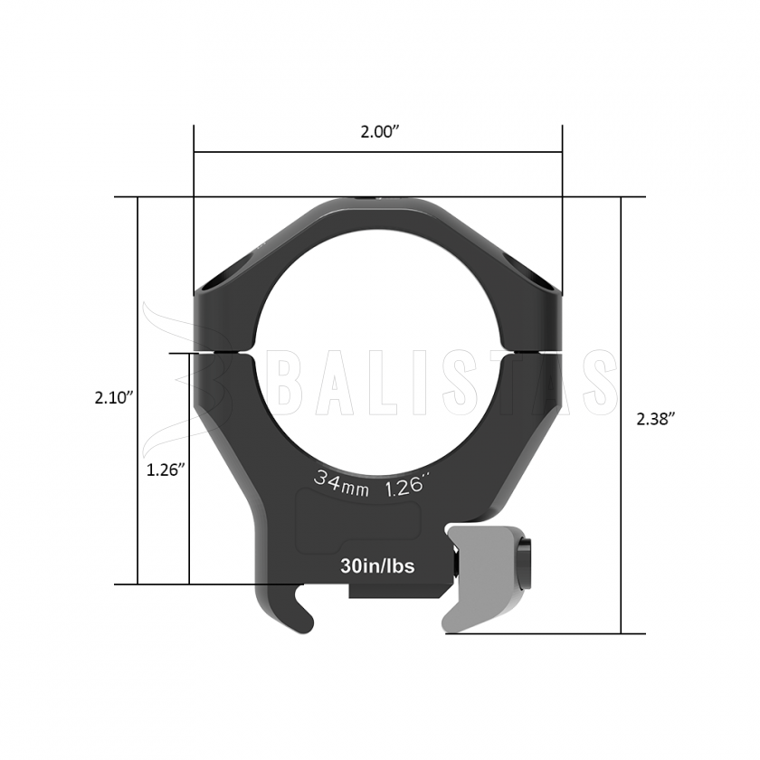 Montage Arken Halo 22mm/34mm moyenne