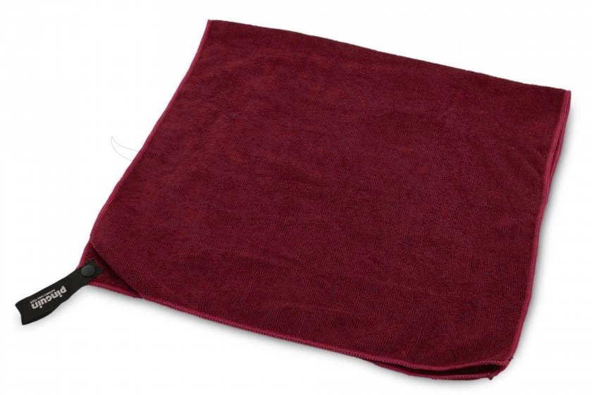 Serviette Pinguin Terry Towel L Velvet Red