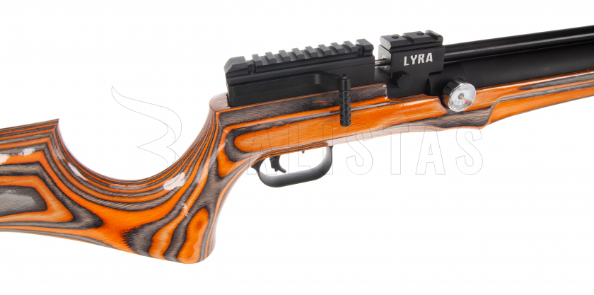 Luchtdrukgeweer Reximex Lyra oranje/grijs lamino 5,5mm