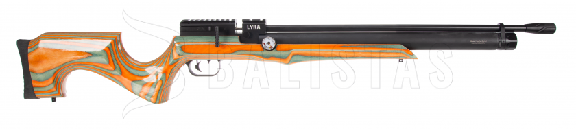 Carabine à air comprimé Reximex Lyra orange/green lamino 5,5mm