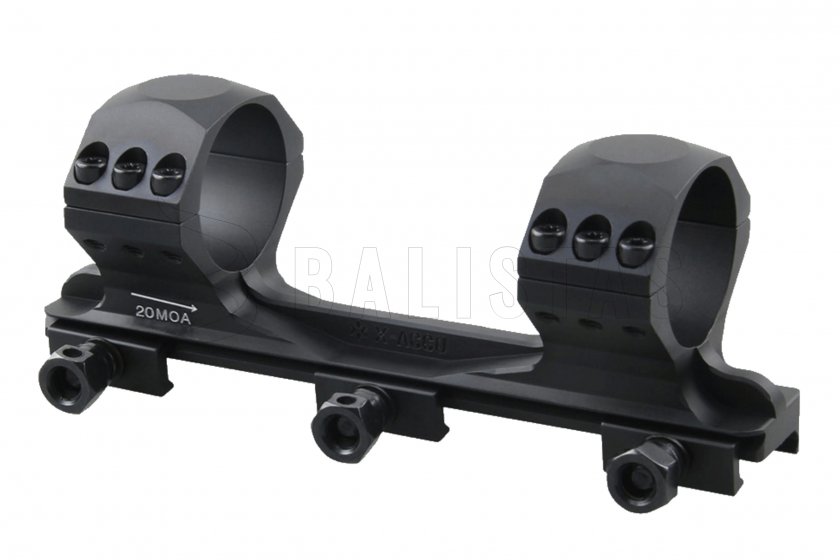 Montage Vector Optics X-Accu 20MOA 22mm/34mm eenzijdig medium