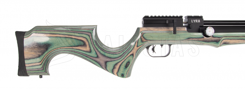 Carabine à air Reximex Lyra green/grey lamino 5,5mm