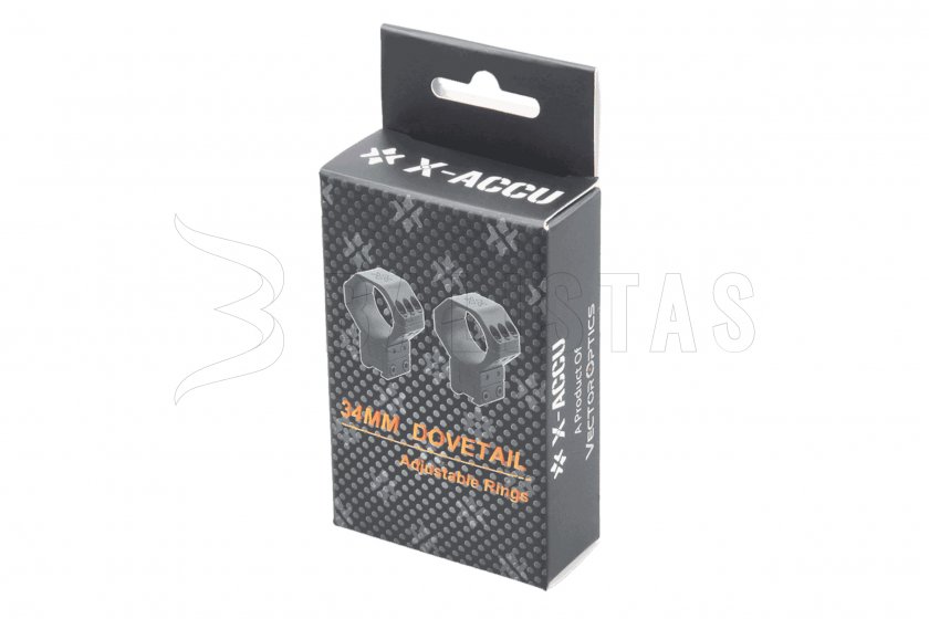 Montage Vector Optics X-ACCU 11mm/34mm in hoogte verstelbaar