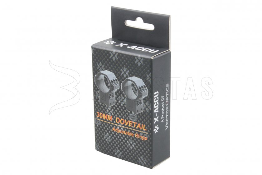 Montage Vector Optics X-ACCU 11mm/30mm réglable en hauteur