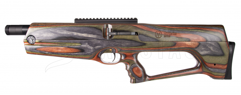 Luchtbuks AirMaks Caiman X 5,5mm forest lamino