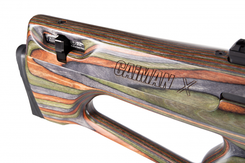 Luchtbuks AirMaks Caiman X 5,5mm forest lamino
