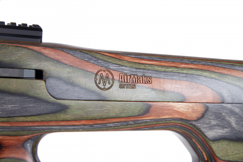 Luchtbuks AirMaks Caiman X 5,5mm forest lamino