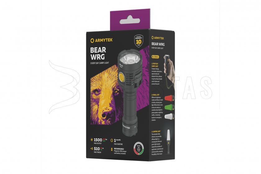 Lampe multifonction Armytek Bear WRG