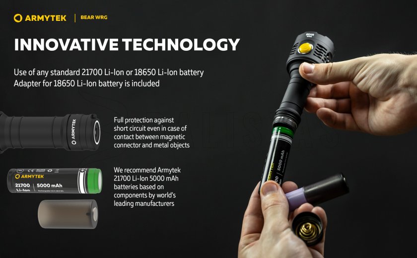 Lampe multifonction Armytek Bear WRG