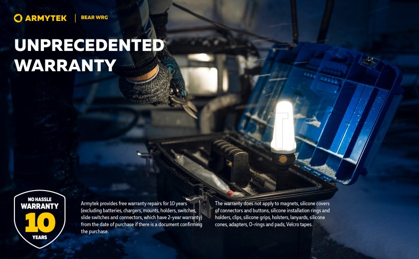 Lampe multifonction Armytek Bear WRG