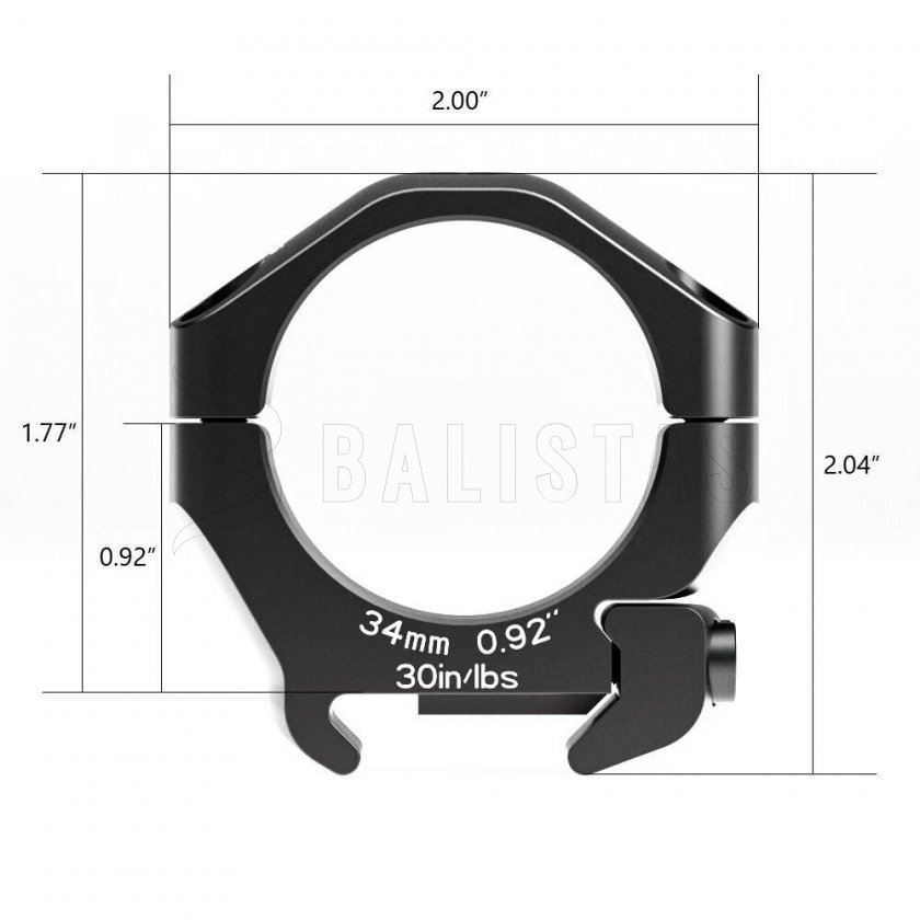 Montage Arken Halo 22mm/34mm basse