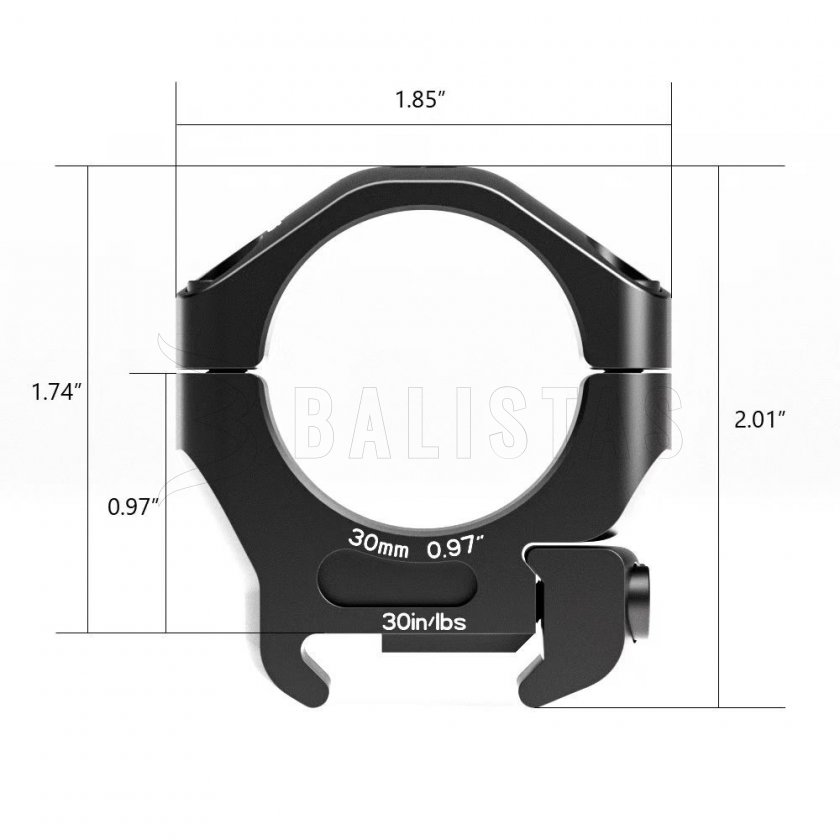 Montage Arken Halo 22mm/30mm basse