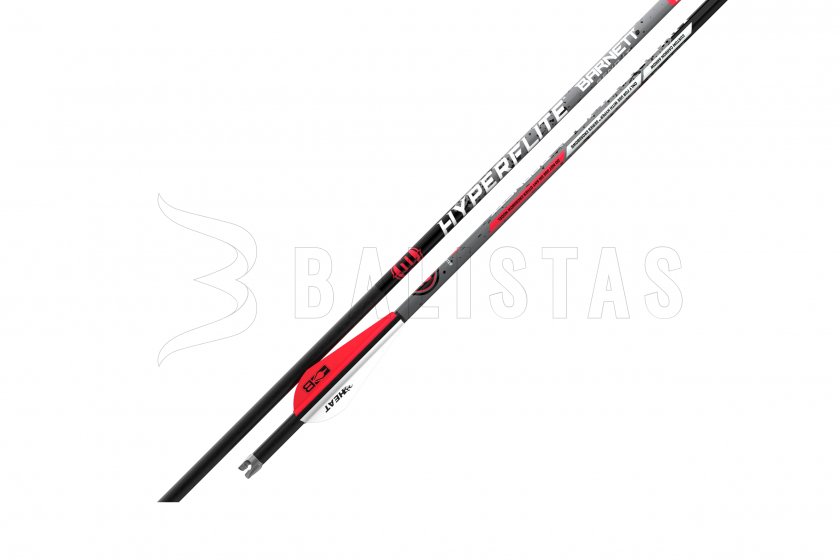 Set de flèches Barnett HyperFlite red/white 22" 5pcs