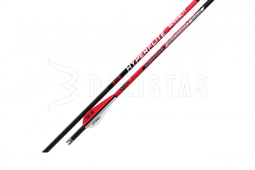 Set de flèches Barnett HyperFlite red/white 20" 3pcs