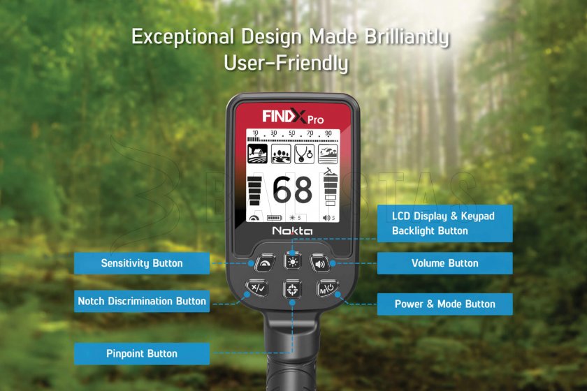 Metaaldetector Nokta FINDX PRO