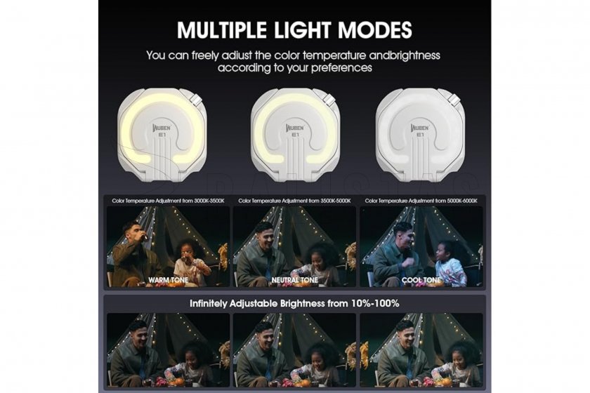 Lampe Wuben E1 blanche