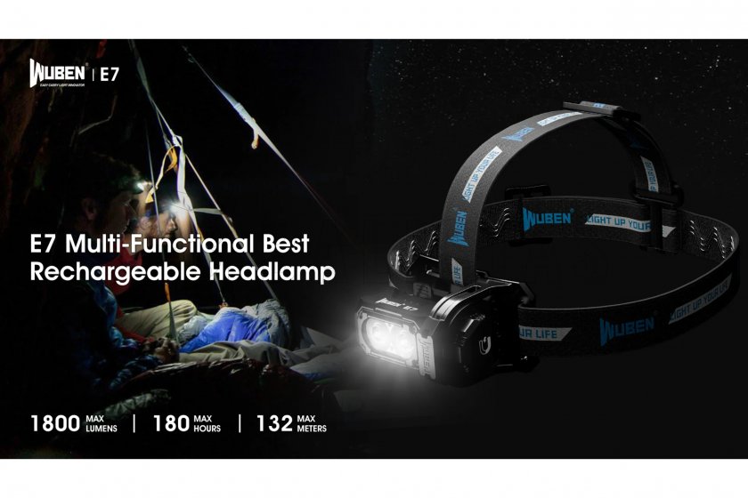 Lampe Wuben E7 noire